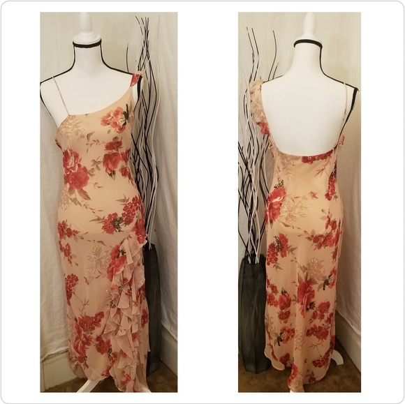 Dress Barn Dresses & Skirts - Floral Ruffle Dress